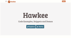 Desktop Screenshot of hawkee.com